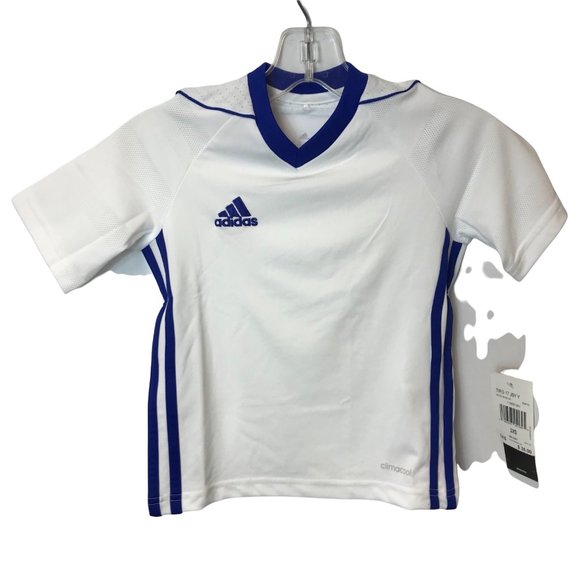 Adidas Youth Climacool Tiro 17 Soccer Jersey (Size 2XS) - Picture 1 of 4